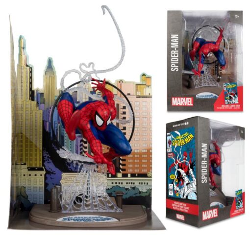 PRE-ORDER McFarlane Marvel Comics Spider-Man (The Amazing Spider-Man #301) 14771-INT NEW BRAND COLLECTION 1:6TH WV1 - FIGURE 1 (September 2024)