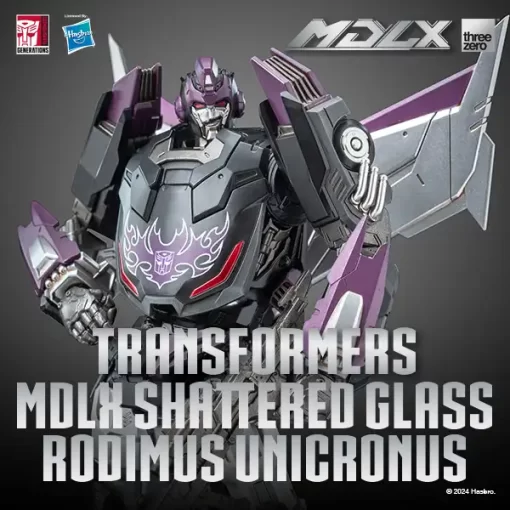 PRE-ORDER ThreeZero 3Z07170W0 Transformers - MDLX Shattered Glass Rodimus Unicronus (April 2025)