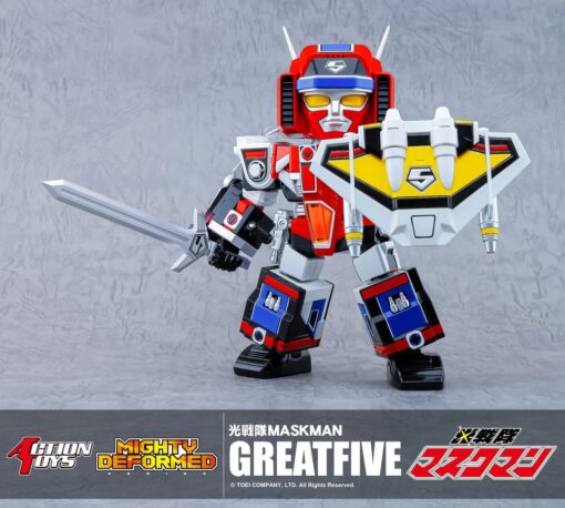 PRE-ORDER Action Toys MIGHTY DEFORMED Great Five (August 2025)