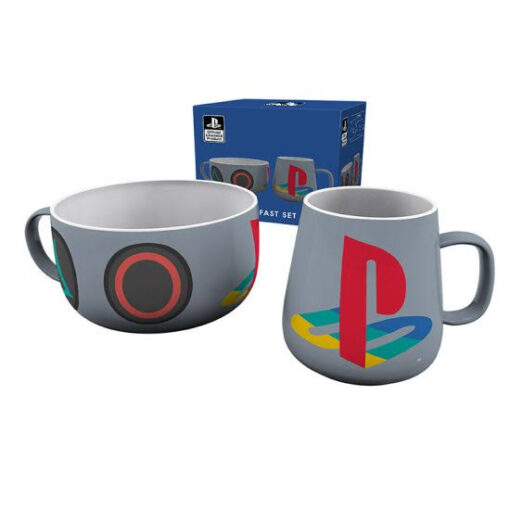 PRE-ORDER Abysse Style BS0009 PLAYSTATION - Breakfast Set - Mug + Bowl - Classic Design (February 2025)