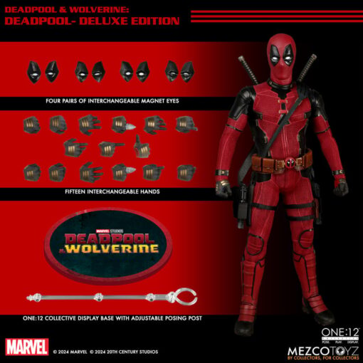 PRE-ORDER Mezco One:12 Collective Deadpool & Wolverine: Deadpool (July 2025)