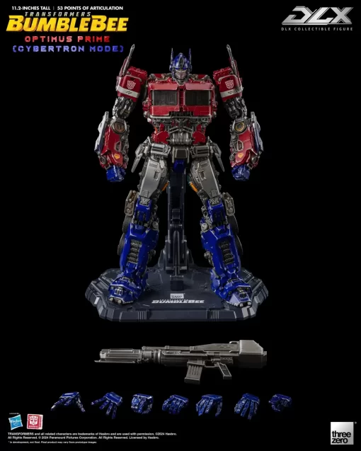 PRE-ORDER ThreeZero Transformers: Bumblebee DLX Optimus Prime Cybertron Mode 3Z06500W0 (September 2024)