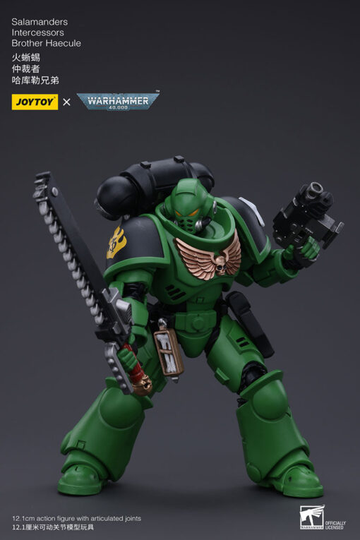 PRE-ORDER Joy Toy JT5222-R Salamanders Intercessors Brother Haecule (2025) Warhammer 40,000 (July 2024)