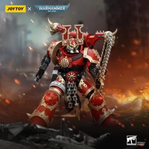 PRE-ORDER Joy Toy Joy Toy JT00614 World Eaters Khorne Berzerker 5  Warhammer 40,000 (March 2025) - Image 7