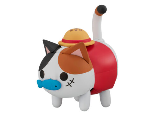 PRE-ORDER Megahouse 4535123841910 MEGA CAT PROJECT  ONE PIECE Tokotoko NyanPieceNyan！ Monkey D. Luffy   (June 2025)