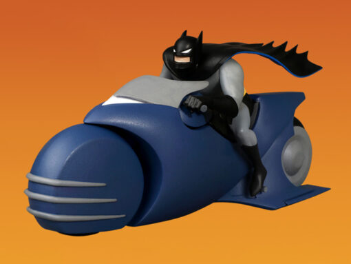 PRE-ORDER Mezco 5 Points Batman: The Animated Series 2 Batman and Batcycle (January 2026)