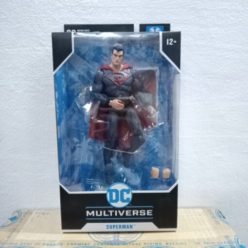 IN STOCK McFarlane DC Multiverse Superman Red Son 7 inch action figure