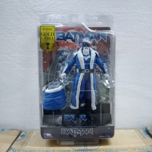 IN STOCK McFarlane DC Multiverse 7IN Bat Santa Blue Variant (Gold Label) 7 inch action figure