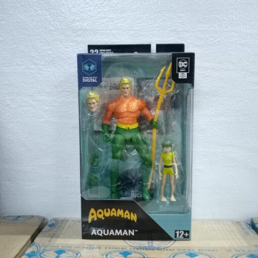 IN STOCK McFarlane DC Multiverse DC Direct McFarlane Toys Digital 7IN - Aquaman DC Classic 7 inch action figure