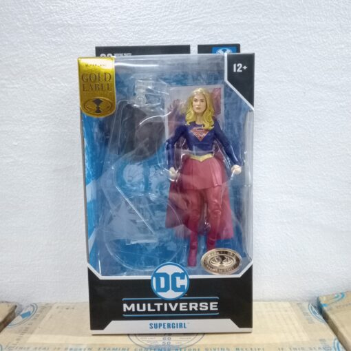 IN STOCK McFarlane DC Multiverse 7IN - Supergirl DC Rebirth (Gold Label) PLATINUM EDITION 7 inch action figure