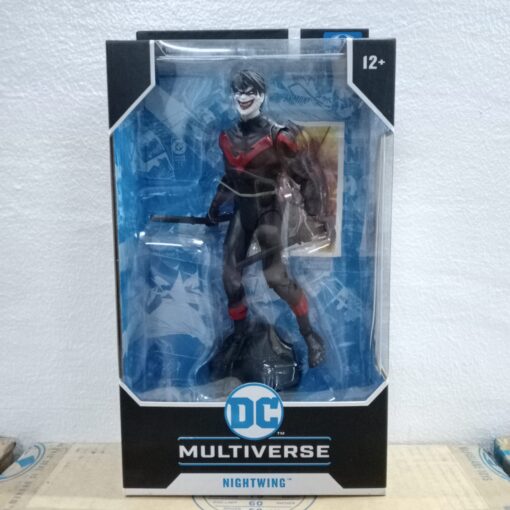 IN STOCK McFarlane DC Multiverse 7IN - Nightwing(Joker) Death of the Family 7 inch action figure