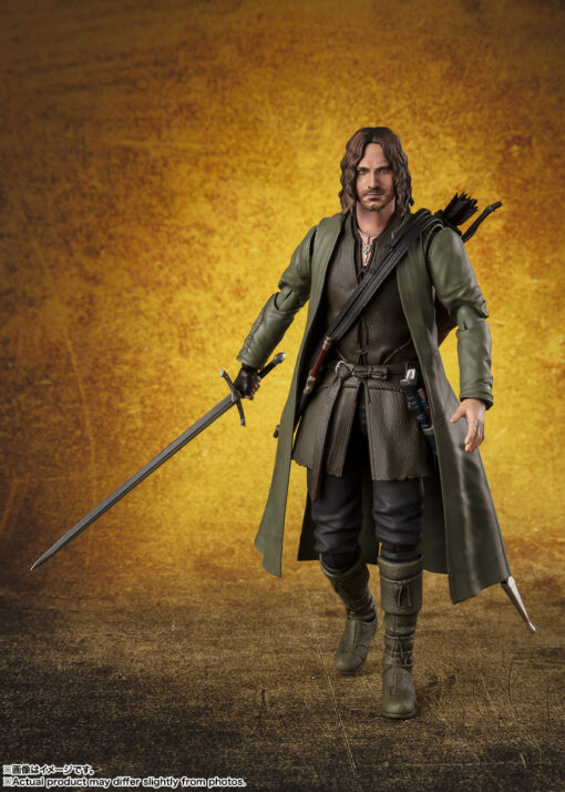 PRE-ORDER Bandai Tamashii Nations S.H.Figuarts Aragorn (The Lord of the Rings: The Fellowship of the Ring) (July 2025) - Image 2