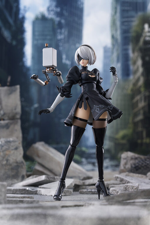 PRE-ORDER Good Smile Company 4545784069714 figma 2B (YoRHa No.2 Type B) (NieR:Automata Ver1.1a)(November 2025) - Image 9