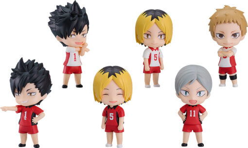 PRE-ORDER Good Smile Company 4580590203075 Nendoroid Surprise Haikyu!! 03 Nekoma Edition box of 6 (August 2025)