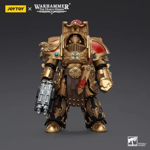 PRE-ORDERJoy Toy JT00744 Legio Custodes Aquilon Terminator Squad Aquilon with Lastrum Storm Bolter Warhammer The Horus Heresy - Image 4