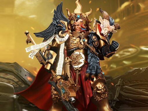 PRE-ORDER Joy Toy JT00942 Legio Custodes Constantin Valdor, Captain-General of the Legio Custodes Warhammer The Horus Heresy (July 2025) - Image 2