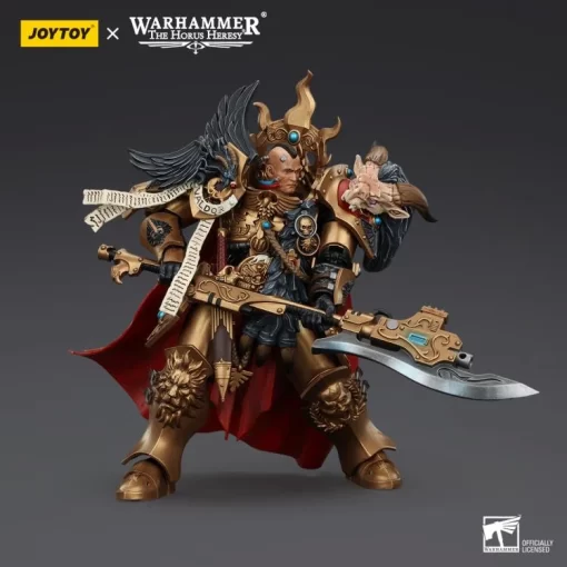 PRE-ORDER Joy Toy JT00942 Legio Custodes Constantin Valdor, Captain-General of the Legio Custodes Warhammer The Horus Heresy (July 2025) - Image 6