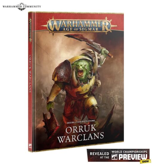 PRE-ORDER Games Workshop Warhammer 89-01 BATTLETOME: ORRUK WARCLANS (HB) (ENG) (February 2025)