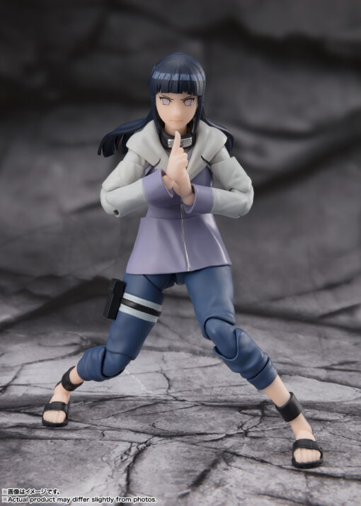 PRE-ORDER Bandai Tamashii Nations S.H.Figuarts HINATA HYUGA -Virtuous Byakugan- Naruto Shippuden SHF (June 2025) - Image 4