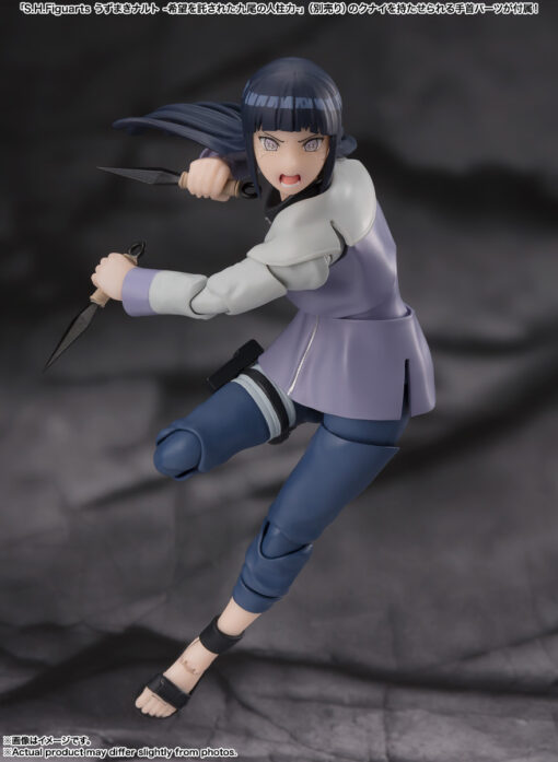 PRE-ORDER Bandai Tamashii Nations S.H.Figuarts HINATA HYUGA -Virtuous Byakugan- Naruto Shippuden SHF (June 2025) - Image 8