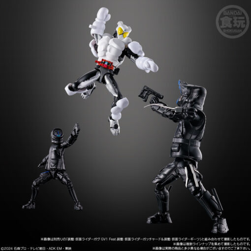 PRE-ORDER Bandai Candy BOX OF 8 - SO-DO KAMEN RIDER GAVV ACTION AGENT W/O GUM (July 2025) - Image 7