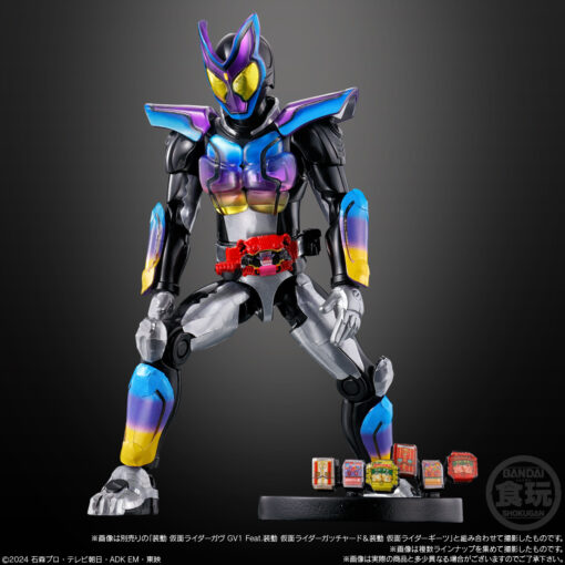 PRE-ORDER Bandai Candy BOX OF 8 - SO-DO KAMEN RIDER GAVV ACTION AGENT W/O GUM (July 2025) - Image 10