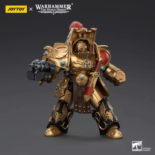 PRE-ORDERJoy Toy JT00744 Legio Custodes Aquilon Terminator Squad Aquilon with Lastrum Storm Bolter Warhammer The Horus Heresy - Image 6