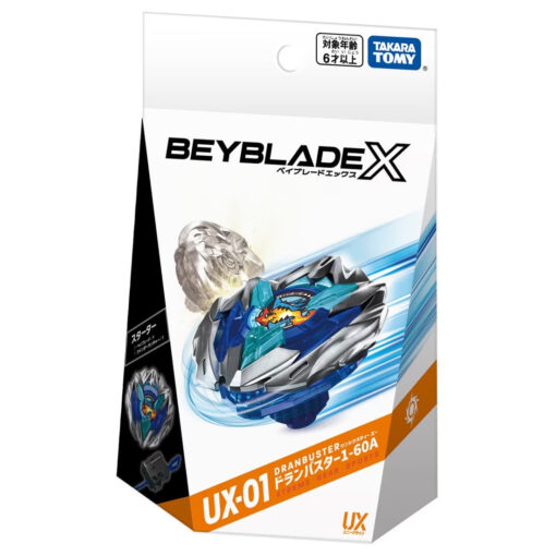 PRE-ORDER Takara Tomy Beyblade X UX-01 STARTER DRANBUSTER 1-60A UX Starter (May 2025)