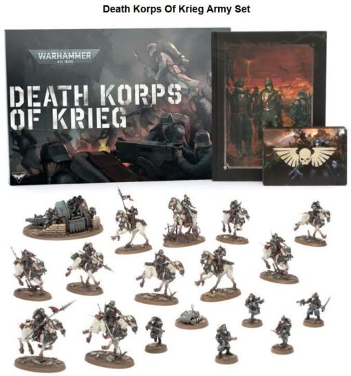 PRE-ORDER Games Workshop Warhammer 47-44 A/M: DEATH KORPS OF KRIEG ARMY SET (ENG) (February 2025)