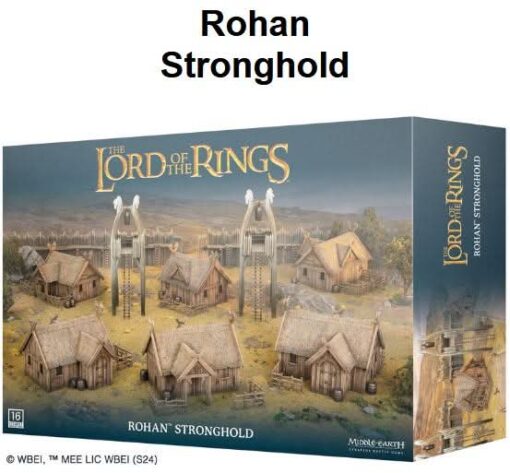 PRE-ORDER Games Workshop Warhammer 30-57 MIDDLE-EARTH SBG: ROHAN STRONGHOLD (February 2025)