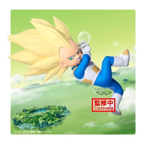 PRE-ORDER Banpresto DRAGON BALL DAIMA SUPER SAIYAN 3 VEGETA(MINI) FIGURE WITH PANEL H6（panel 13cm）CM
 (July 2025)