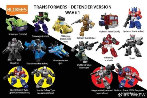 PRE-ORDER Blokees 71301 GVD Glaxy Shinning PDQ Transformers Galaxy Version Defender (April 2025)
