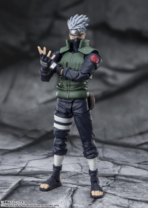BACK ORDER BANDAI TAMASHII NATIONS S.H.FIGUARTS KAKASHI HATAKE FAMED SHARINGAN