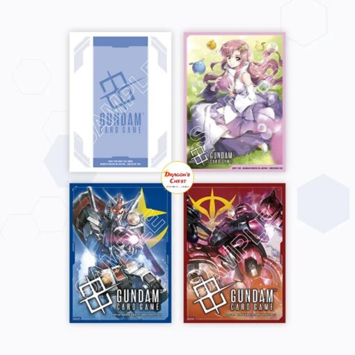 PRE-ORDER Gundam Card Game Official Card Sleeve 01 (Japanese Language) (August 2025)
