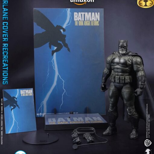 PRE-ORDER McFarlane 17343 DC MULTIVERSE 7IN COVER RECREATIONS - BATMAN (THE DARK KNIGHT RETURNS)(GOLD LABEL) (May 2025)