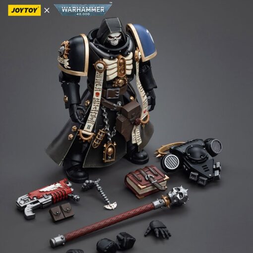 PRE-ORDER Joy Toy JT5567-R Ultramarines Primaris Chaplain Brother Varus  (APR 2025 Re-Offer) Warhammer 40,000 (September 2025)