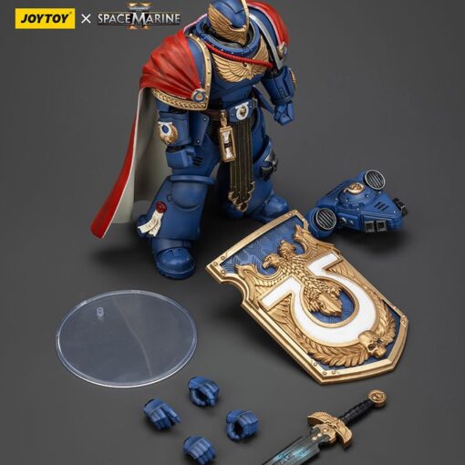 PRE-ORDER Joy Toy JT01345 Ultramarines Victrix Honour Guard with Storm Shield And Power Sword Warhammer 40,000 Space Marine II  (September 2025)