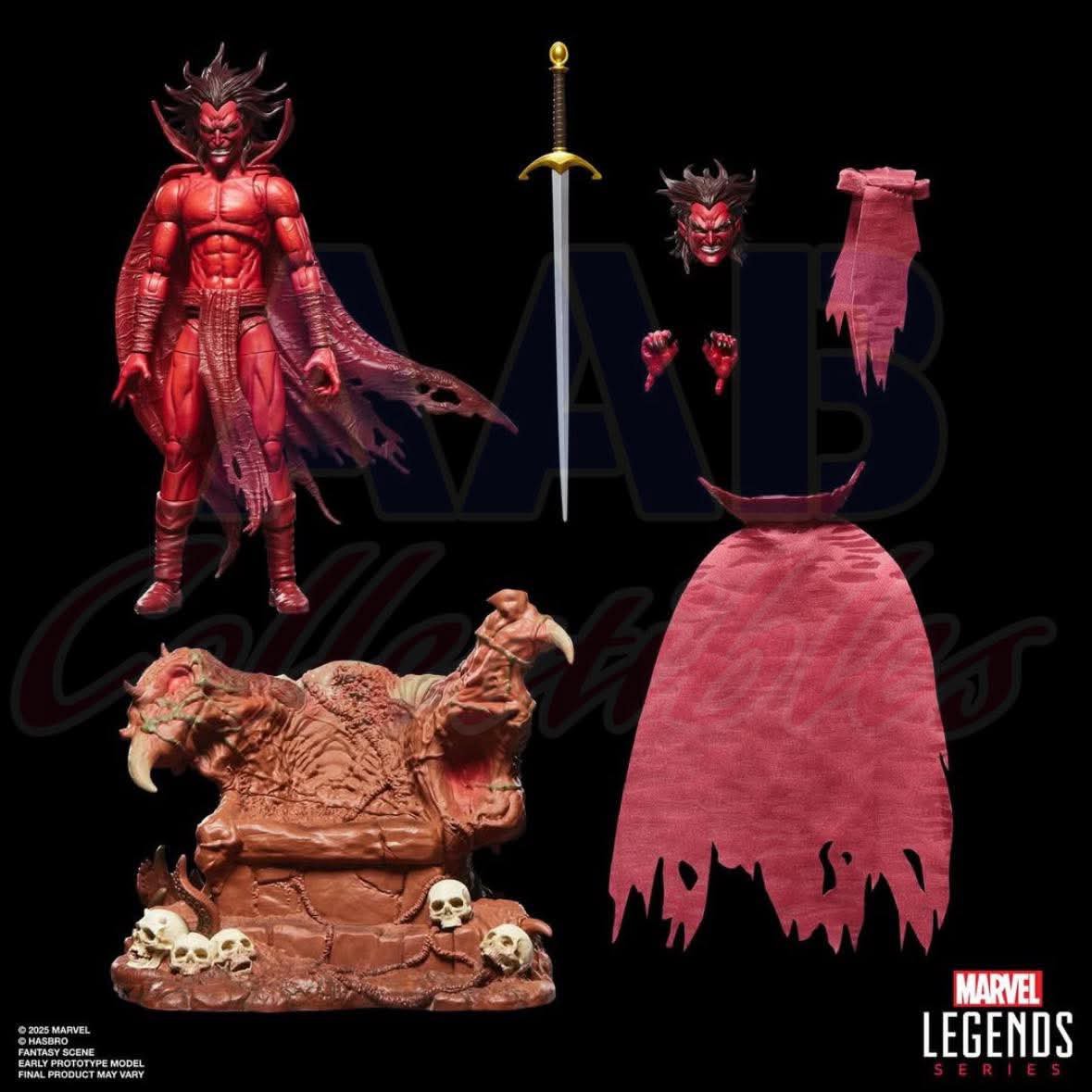 PRE-ORDER Hasbro Marvel Legends Marvel's Mephisto with Infernal